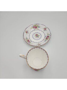 Proper Chinese Tea Set Royal Albert | Dining | Royal Albert Petite Point Bone China Tea Cup ...